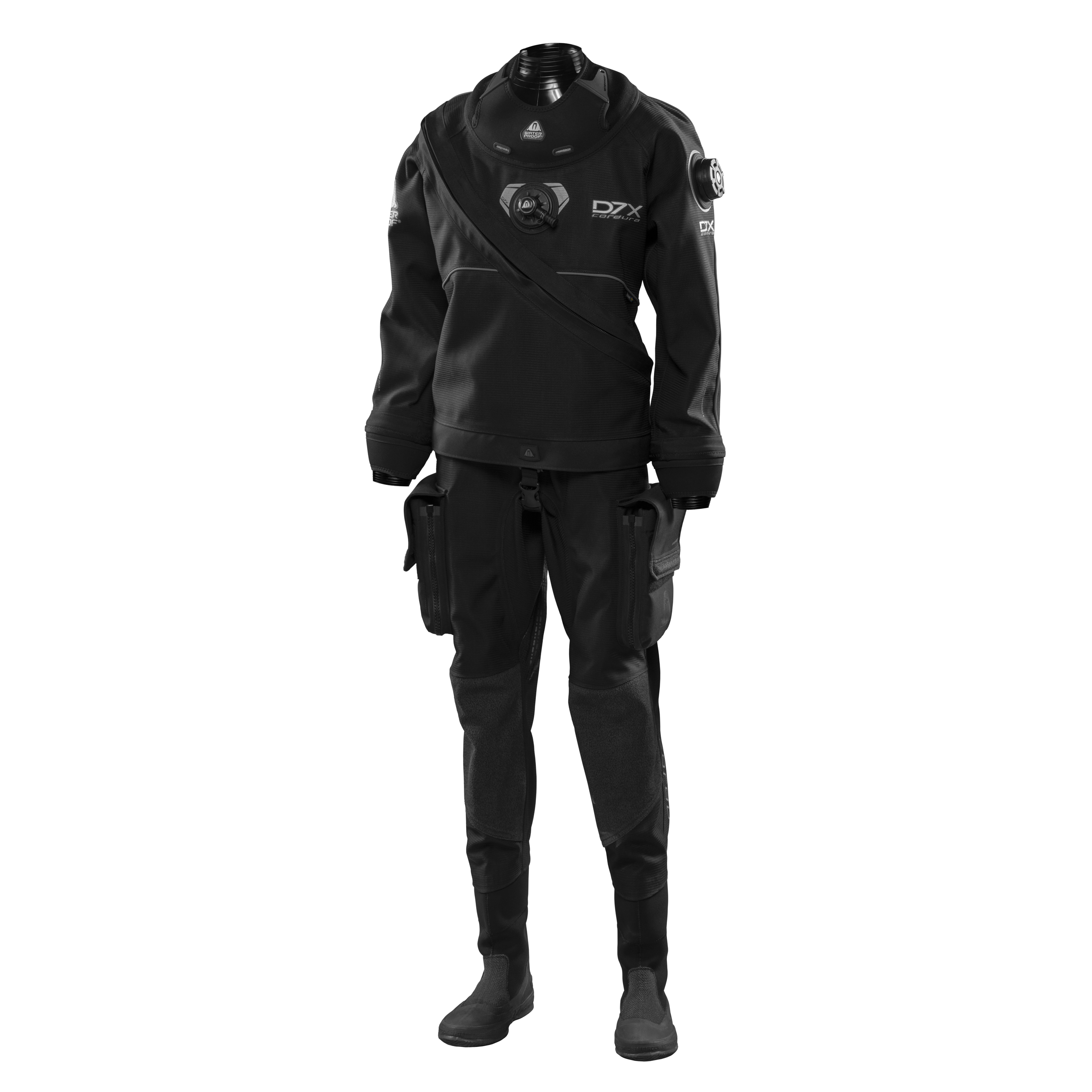 D7x Cordura Waterproof torrdräkt Dam