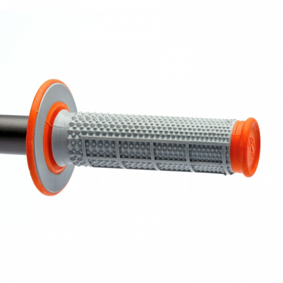 Renthal, Tapered Dual Compound gummihandtag, ORANGE