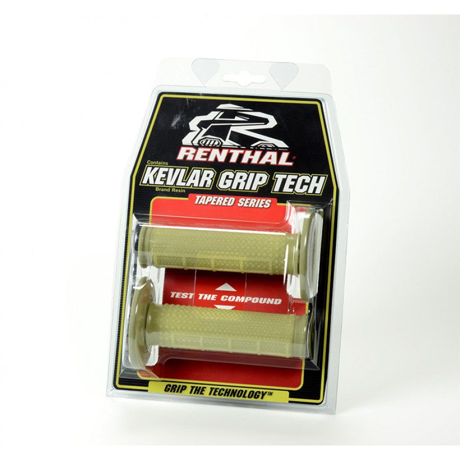 Renthal, Kevlar Tapered Dual Compound gummihandtag - 2