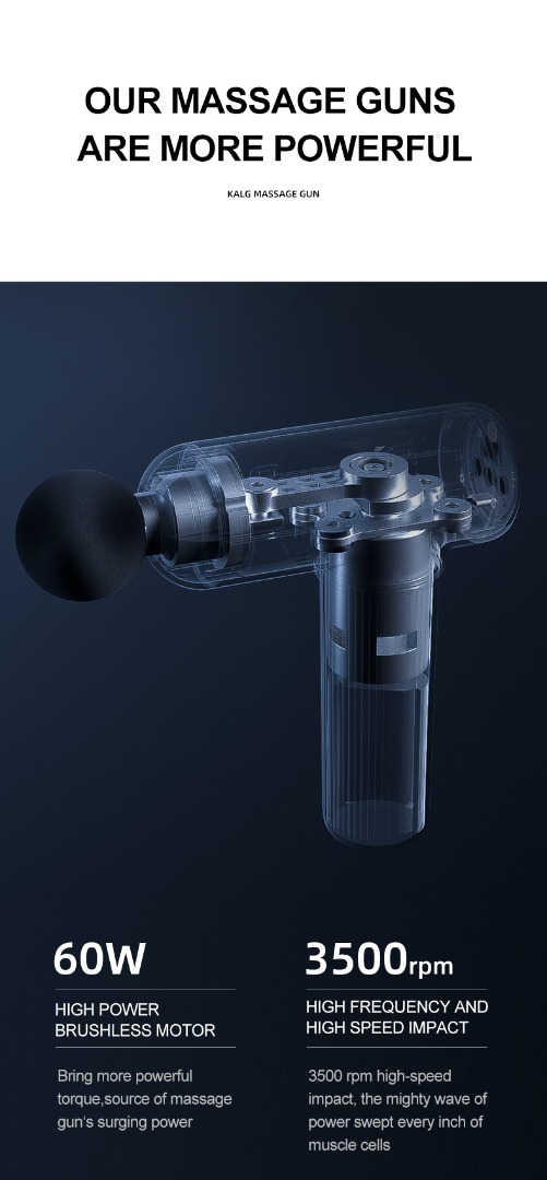 Massage pistol vit-8x massagehuvuden - 6