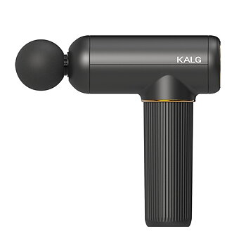 Massage pistol svart- 8x massagehuvud 