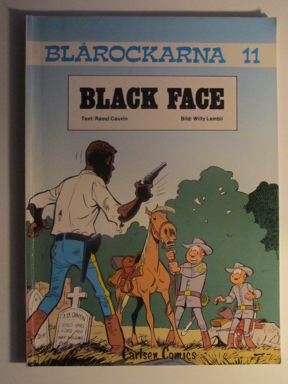 Blårockarna 11 Black Face
