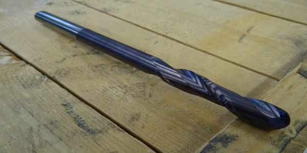 Belagd 2-skärig långfräs rundad spets 16mm