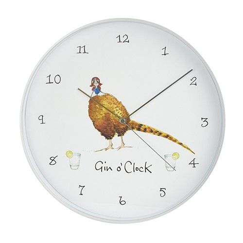 Väggklocka Gin o`clock