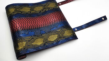 Rollable dice mat of imitation leather, Dragon Skin