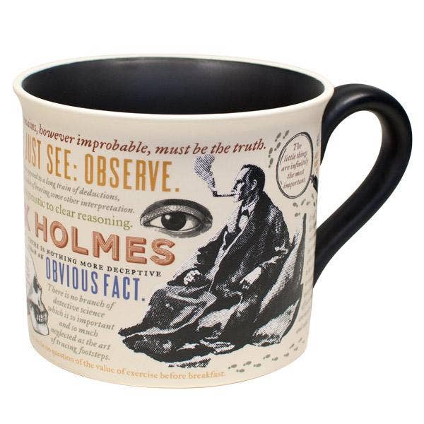 Sherlock Holmes : Literary Quotes Mugg 40 cl