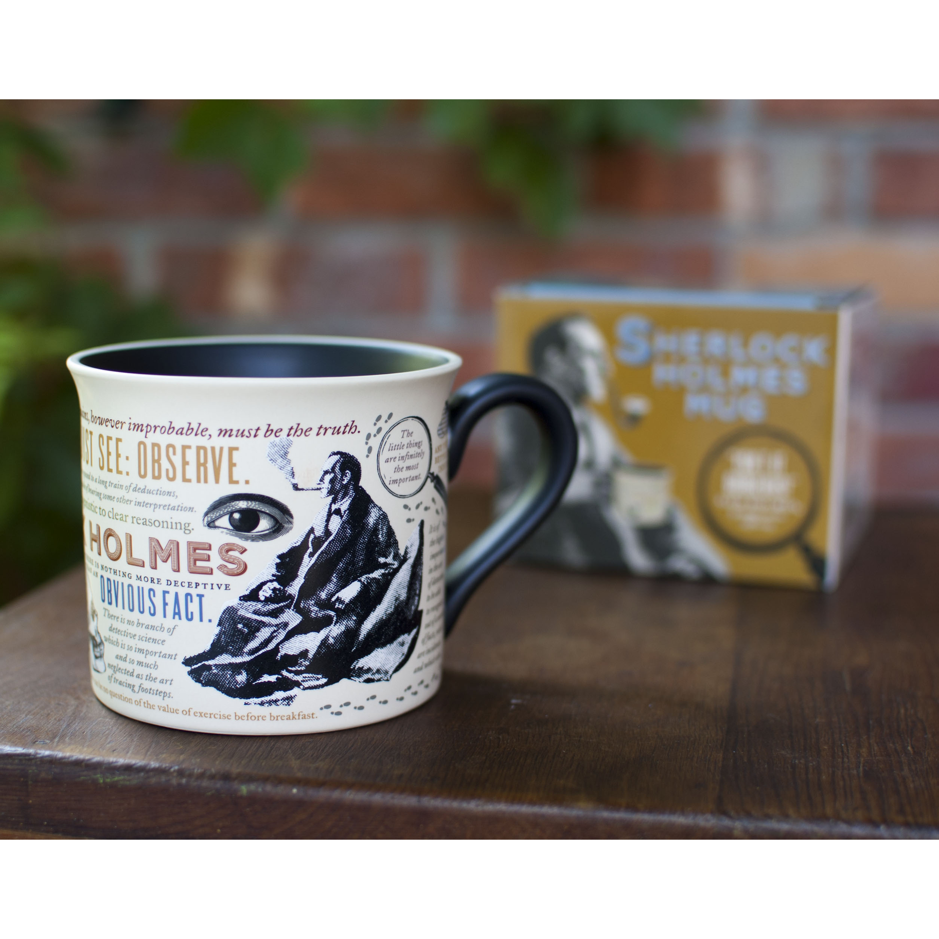 Sherlock Holmes : Literary Quotes Mugg 40 cl - 4