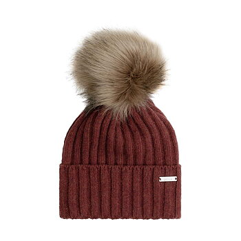 Mössa  Myra, vintage red m tofs