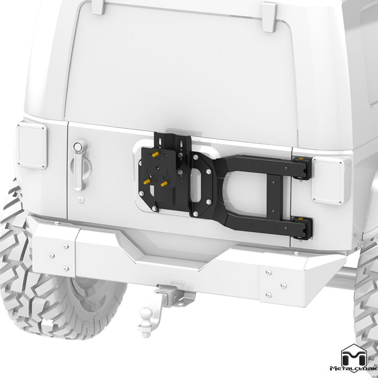 Metalcloak Sportgate Tire Carrier - Jeep JK & JKU