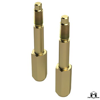 Metalcloak Stock Shock Extension Kit, Front - Jeep JK & JKU