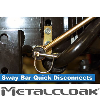 Metalcloak Front Sway Bar Quick Disconnect - Jeep JL, JLU & JT