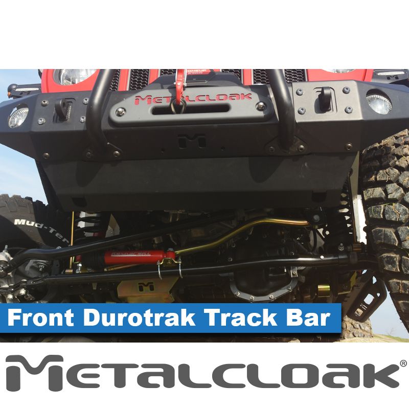 METALCLOAK Durotrak Track Bar, Solid Chromoly, Front Jeep JL, JLU