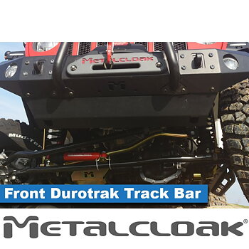 Metalcloak Durotrak Track Bar, Solid Chromoly, Front - Jeep JL, JLU & JT