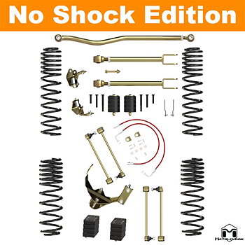 Metalcloak 2.5" True Dual Rate Lift Kit - Jeep JKU