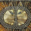 Lisa Larson (Unik 1961) Charming Cat Wall Plaque 23 cm (1)