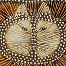 Lisa Larson (Unik 1961) Charming Cat Wall Plaque 23 cm
