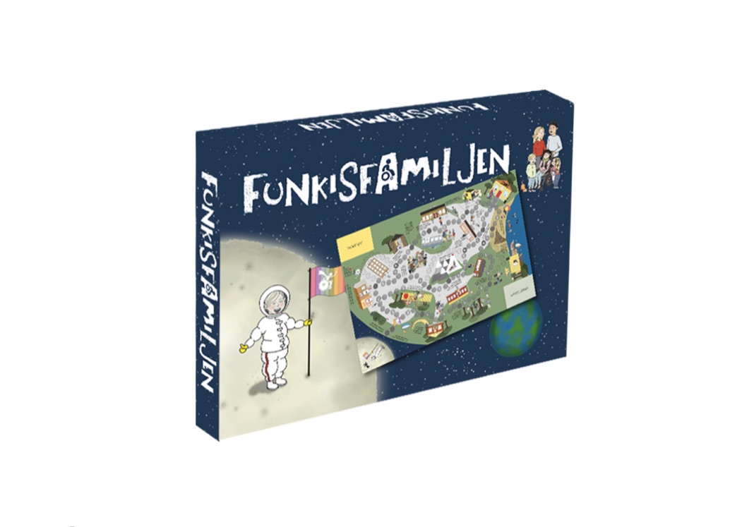Funkisfamiljen bokserie + spel - 2