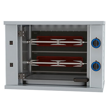 Kycklinggrill gas, 2 spett/6 kycklingar