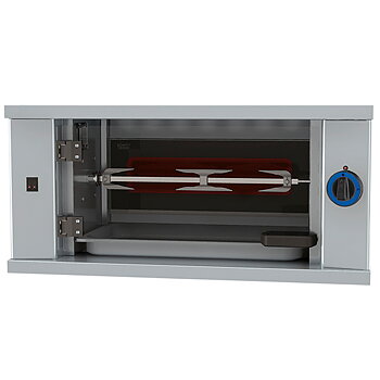 Kycklinggrill gas, 1 spett/3 kycklingar