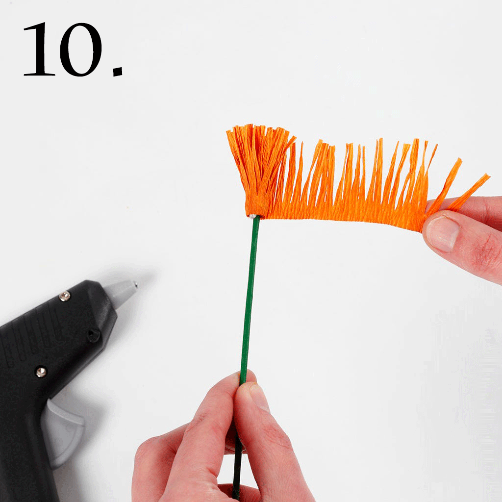 Krans pappersblommor och pampas - 11