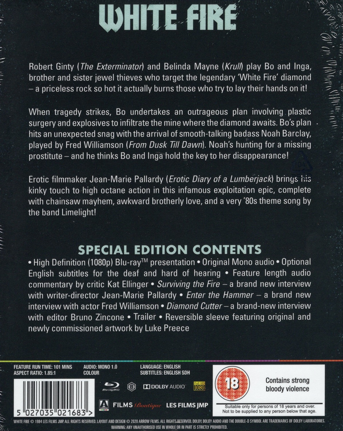 White Fire (ej svensk text) (Blu-ray) - 2