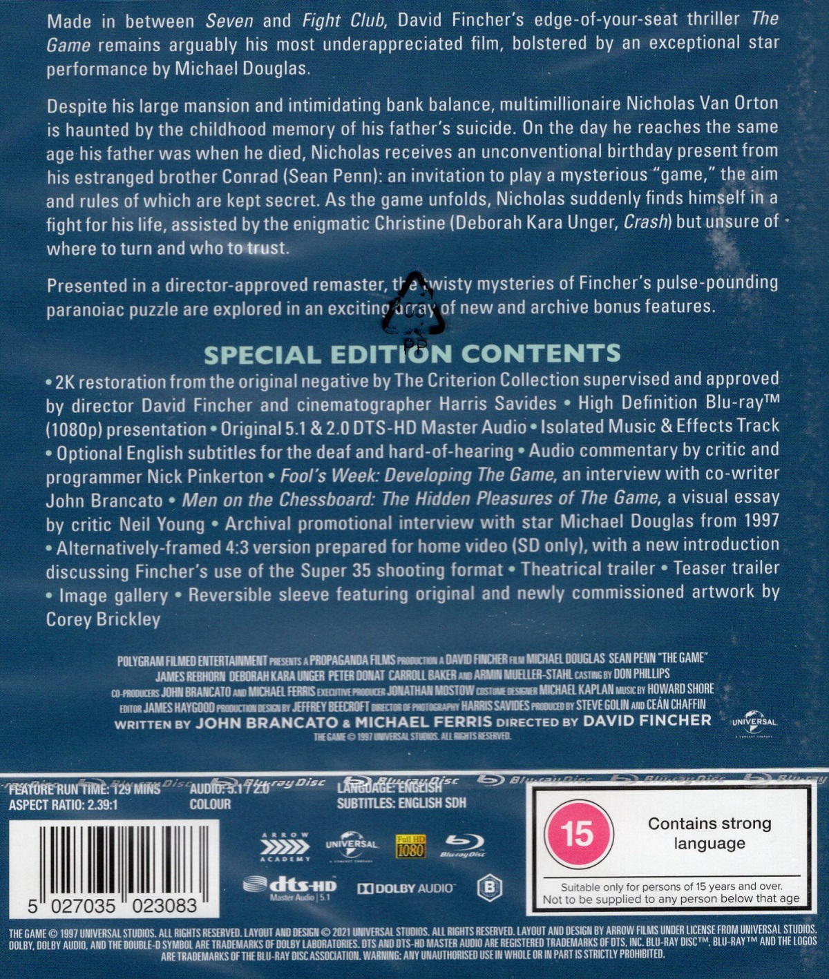 The Game (ej svensk text) (Blu-ray) - 2