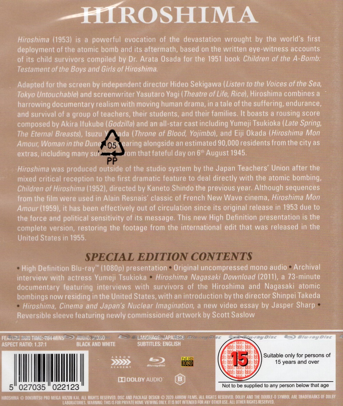 Hiroshima (ej svensk text) (Blu-ray) - 2