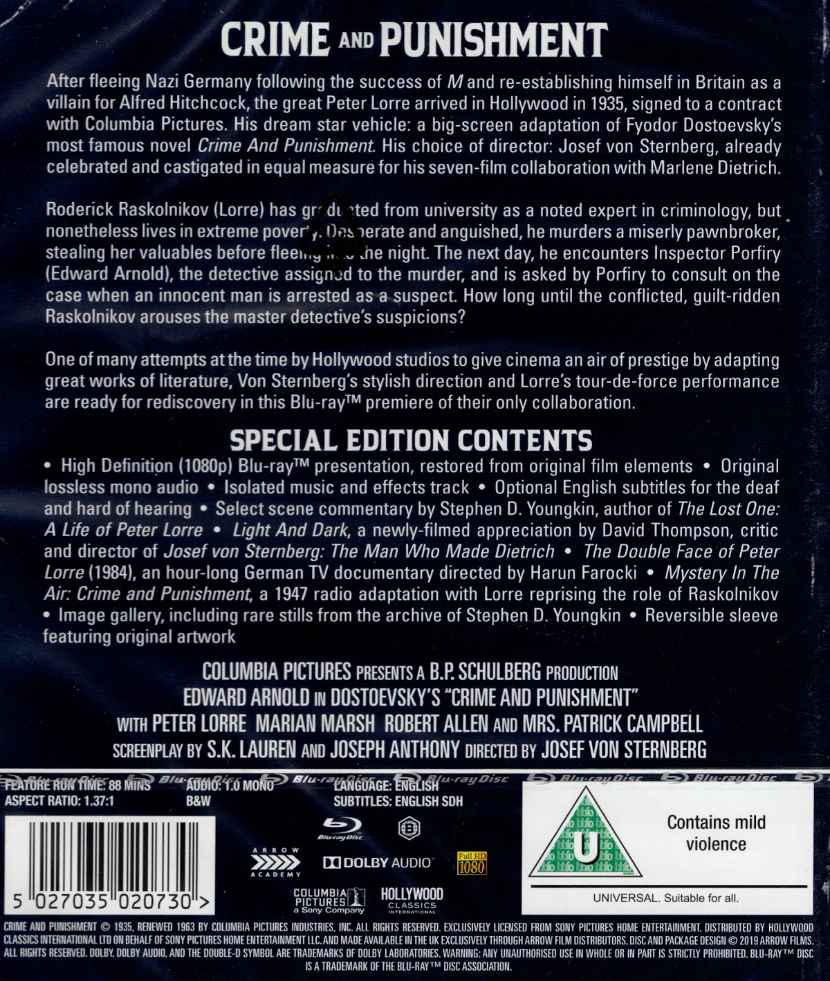 Crime And Punishment (ej svensk text) (Blu-ray) - 2