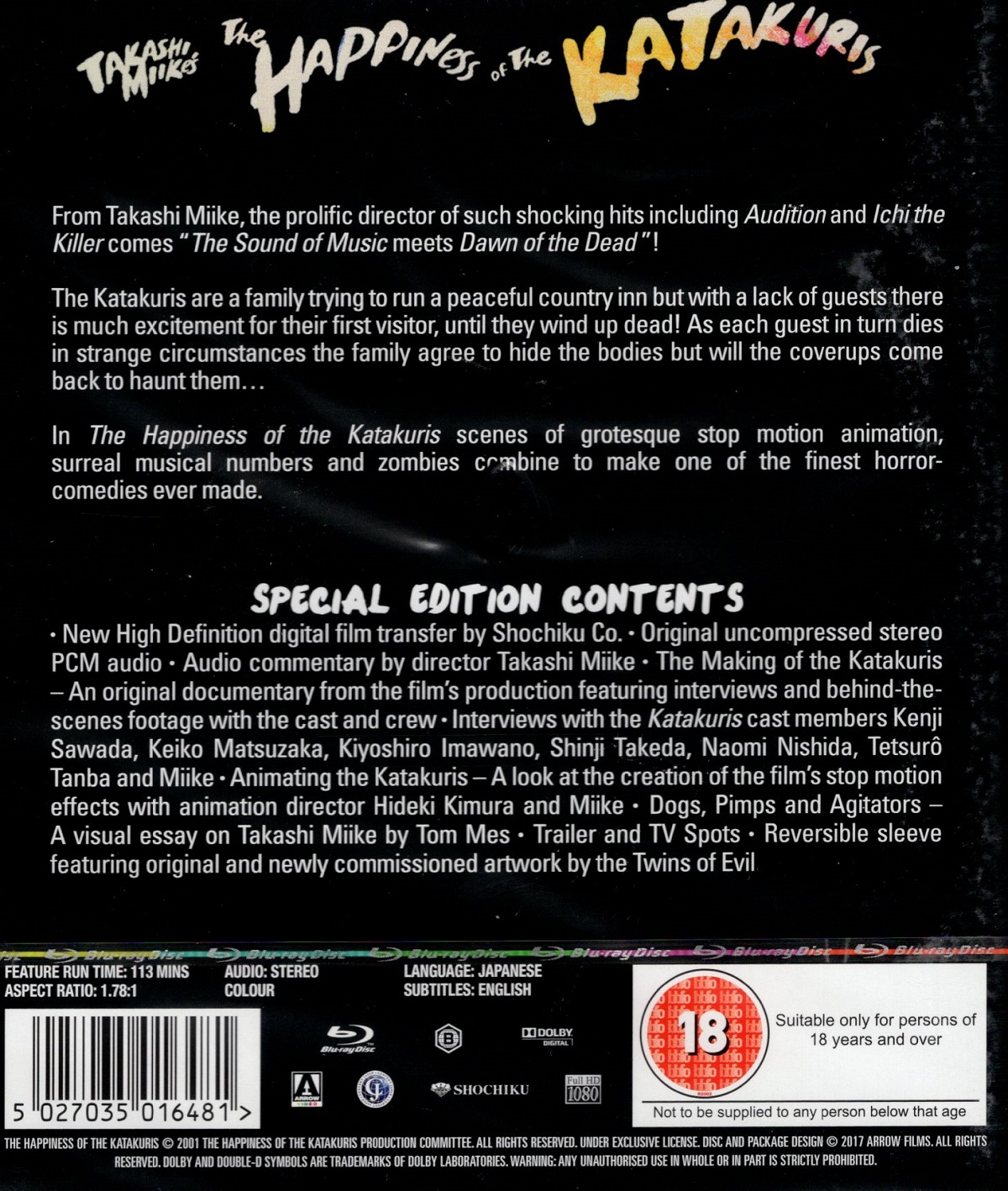 Happiness of the Katakuris (ej svensk text) (Blu-ray) - 2
