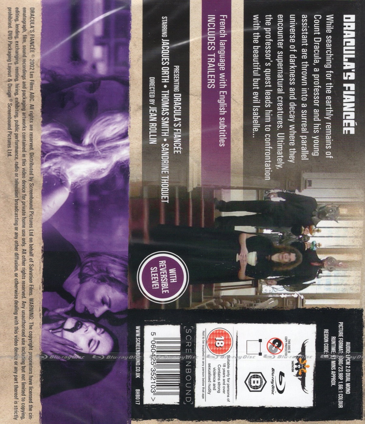 Dracula's Fiancée (ej svensk text) (Blu-ray) - 2