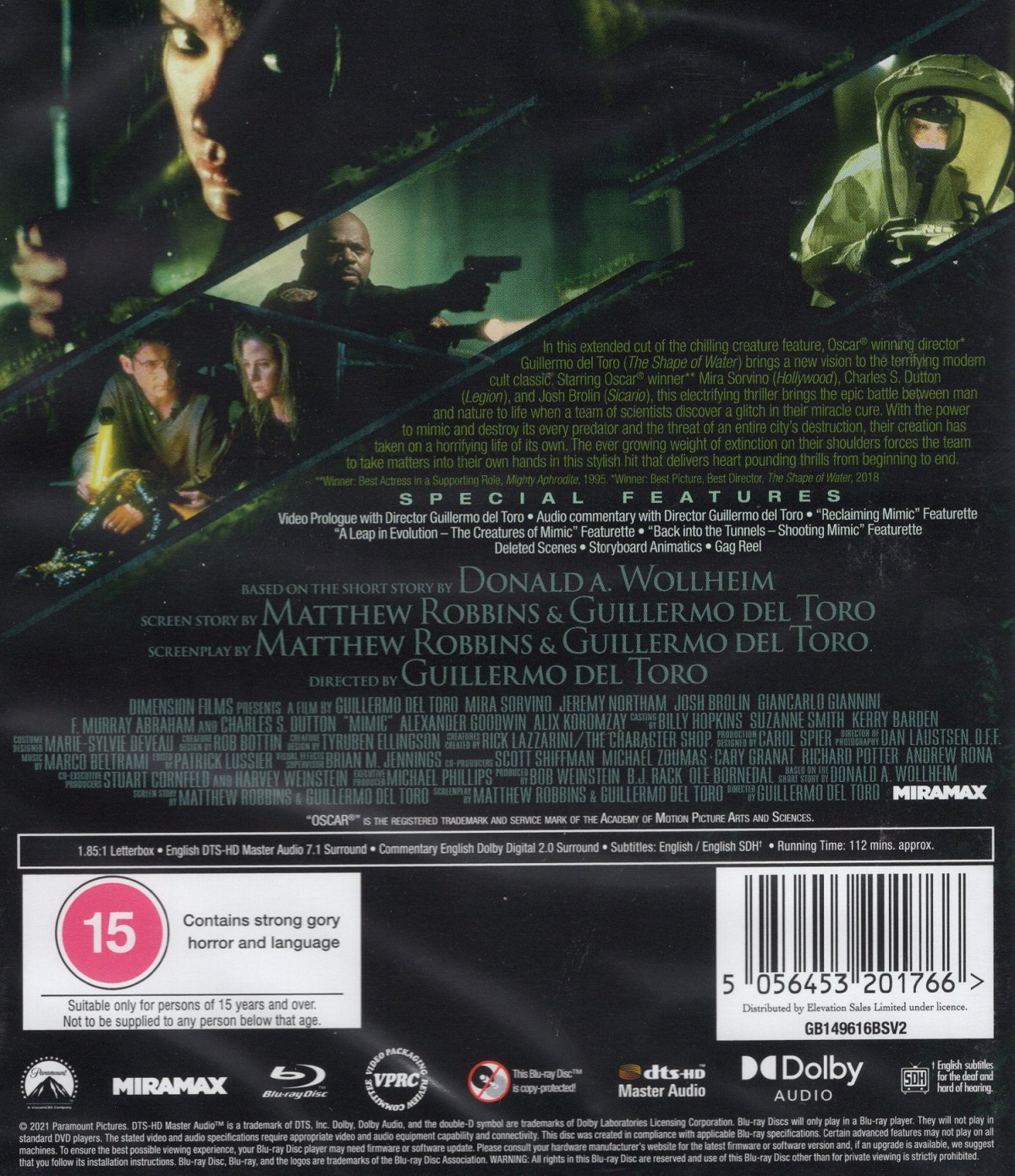 Mimic - Director's Cut (ej svensk text) (Blu-ray) - 2