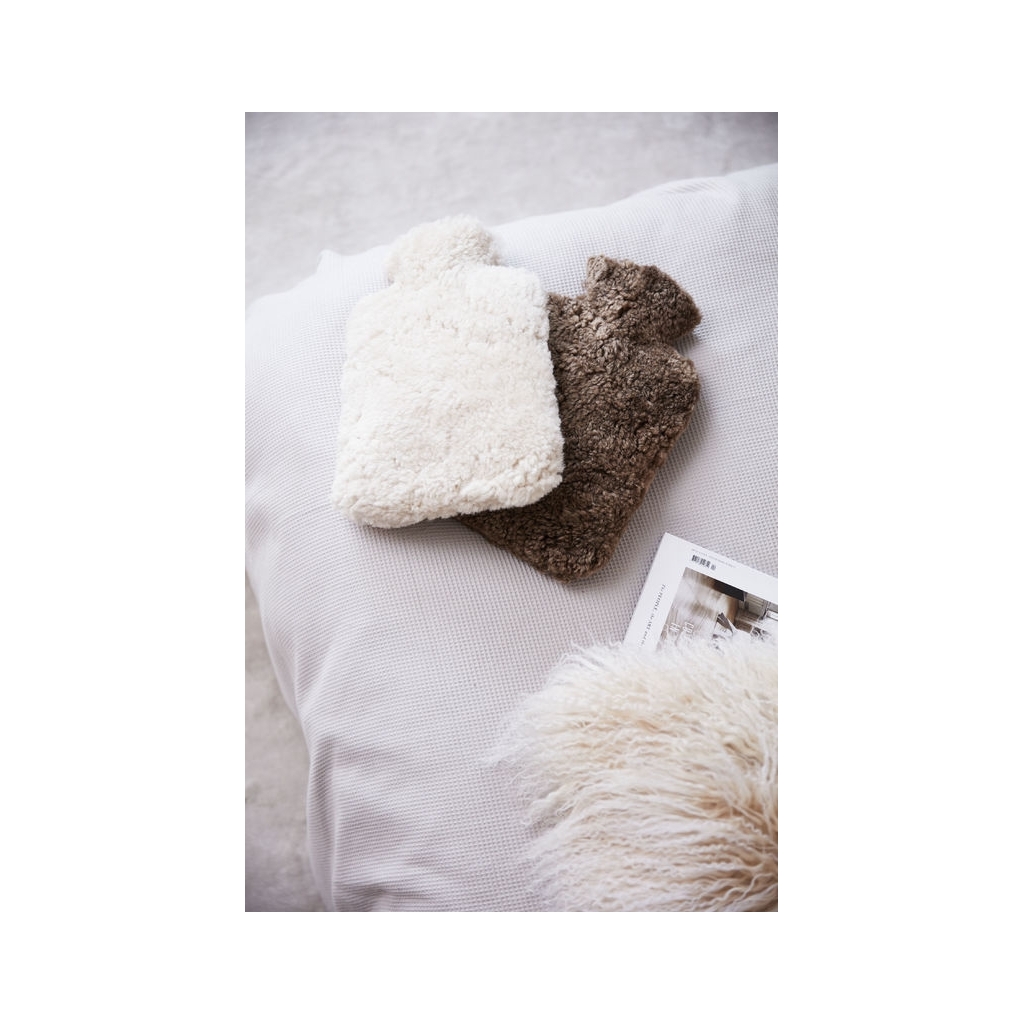  Hot water bottle of Premium Quality - Ivory - 2