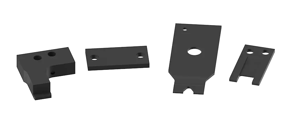 Plate rear shear