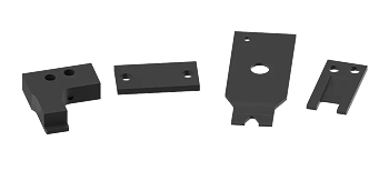 Plate rear shear