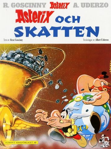 Asterix nr 13 - Asterix och skatten Nytryck