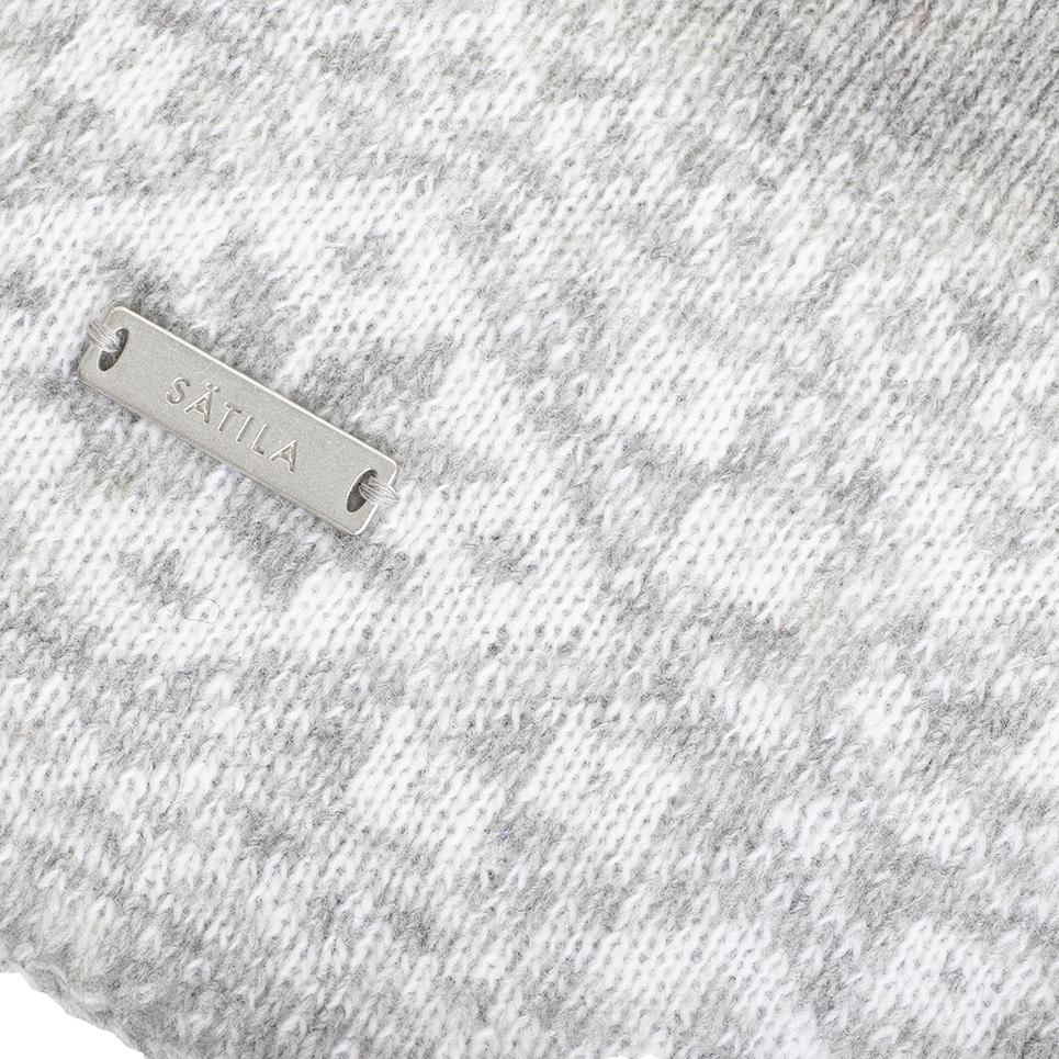 Härlig poncho, Grace, light silver från svenska Sätila - 2