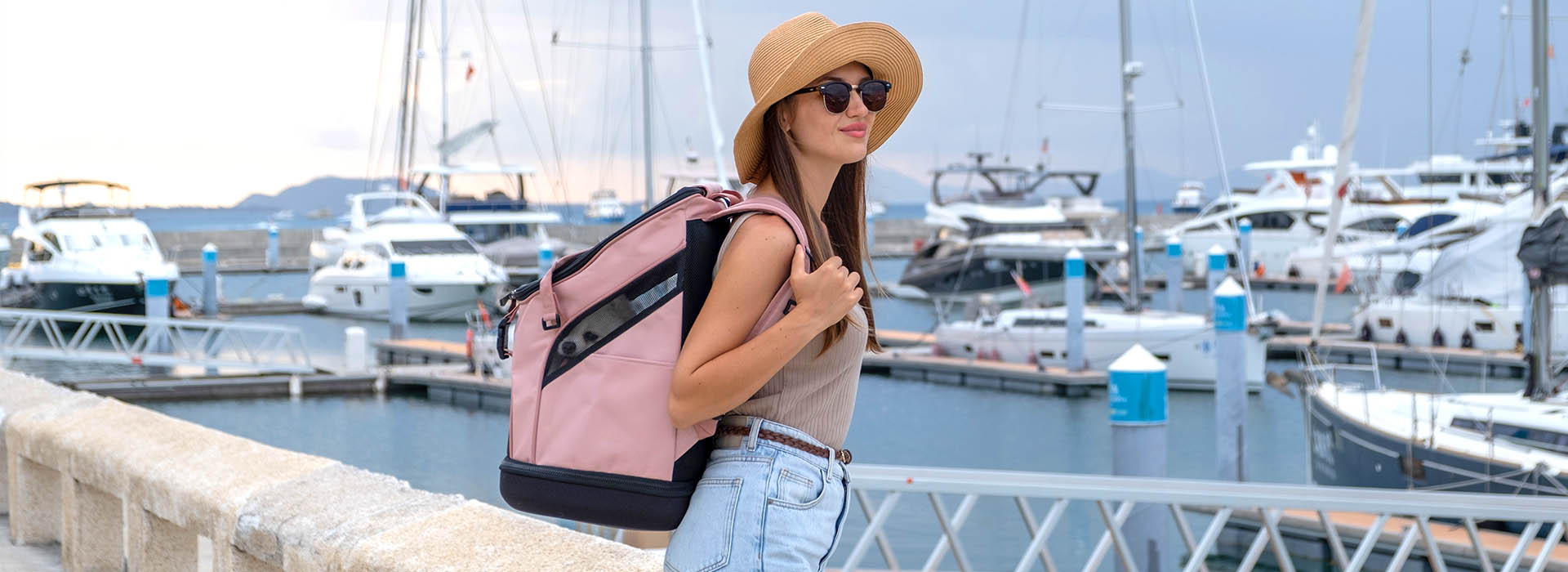 Ultralight Pro Backpack Carrier - Coral Pink - Ibiyaya - 14