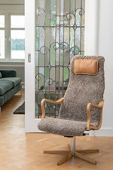 Chic Fåtölj (Wood/Fårskinn) - Paketpris - Bröderna Anderssons