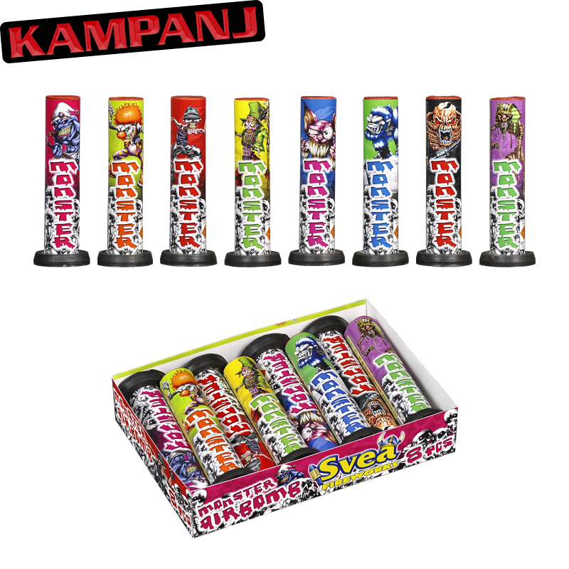 MONSTER AIRBOMB, 8-PACK Art. nr. 559