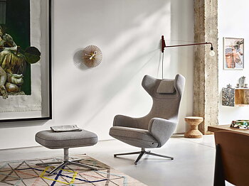 Grand Repos Armchair (Fabric) - Vitra