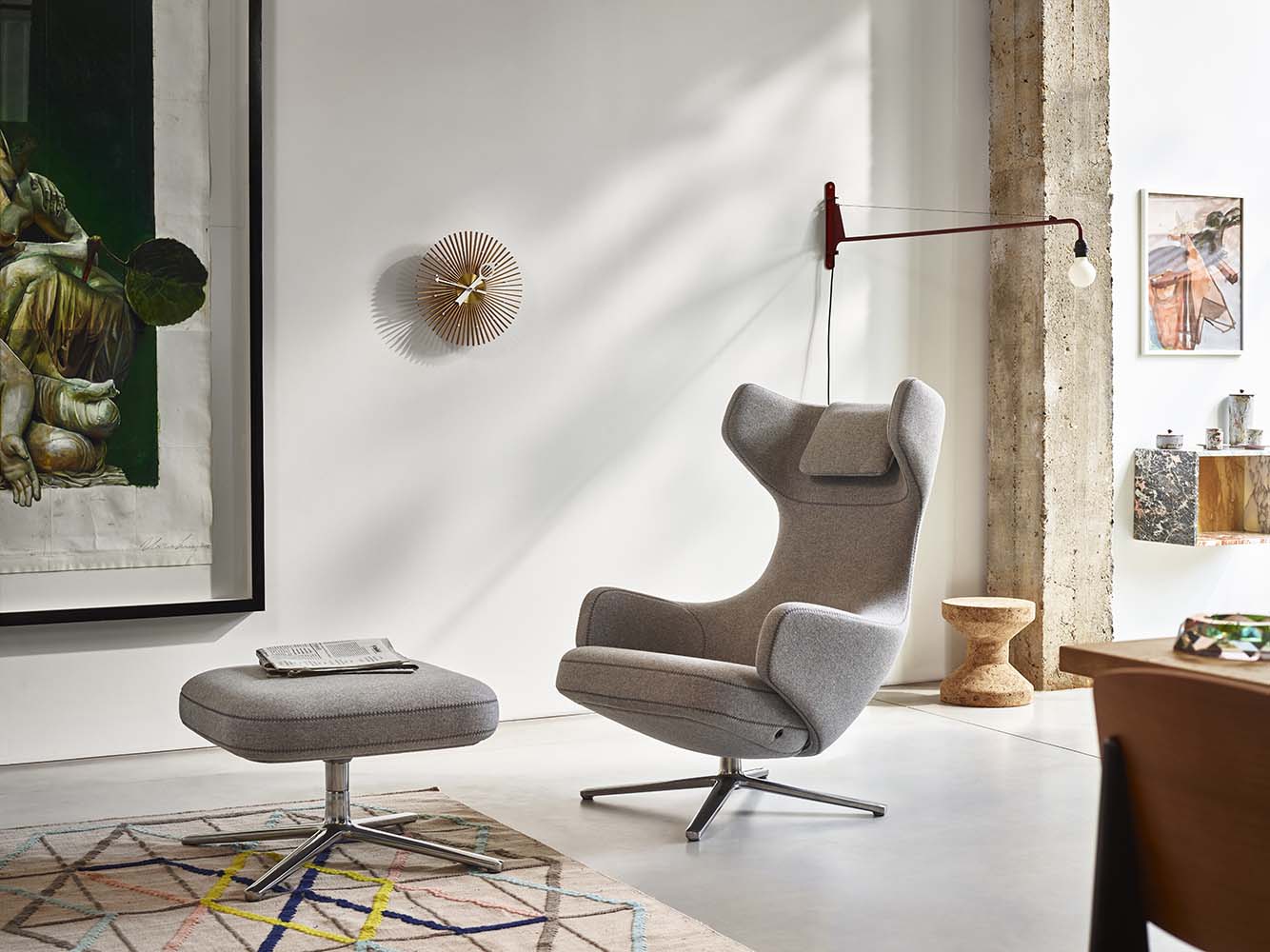 Grand Repos Armchair (Leather) - Vitra - 6