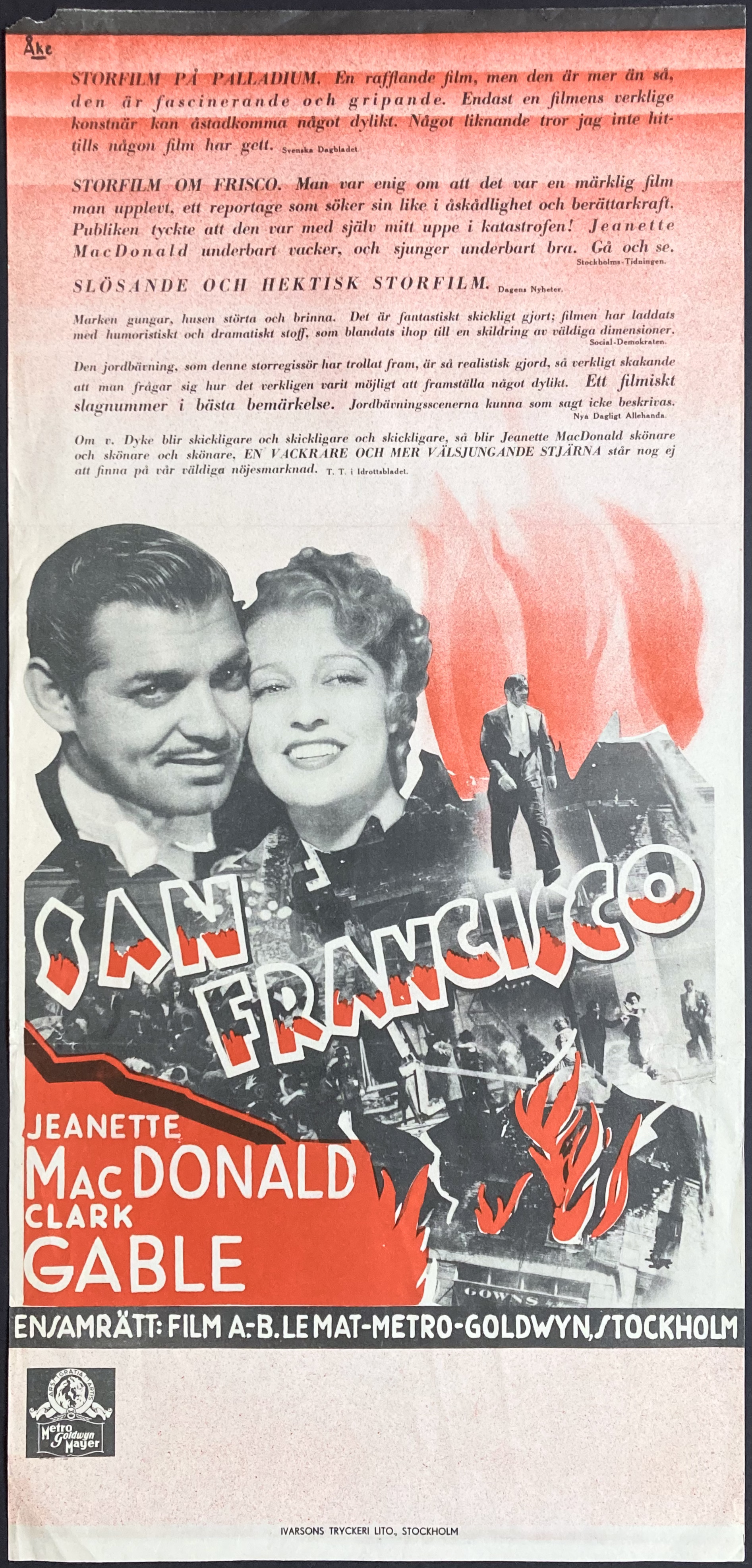 SAN FRANCISCO (1936)