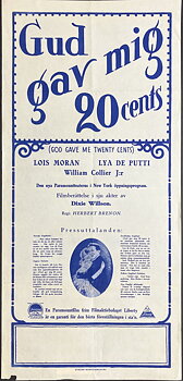 GOD GAVE ME TWENTY CENTS (1926)