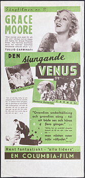 DEN SJUNGANDE VENUS (1934)