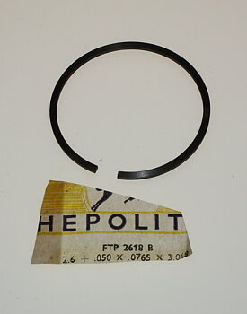 Männänrengas 2,6" + .050 x ,0765 " NOS Hepolite