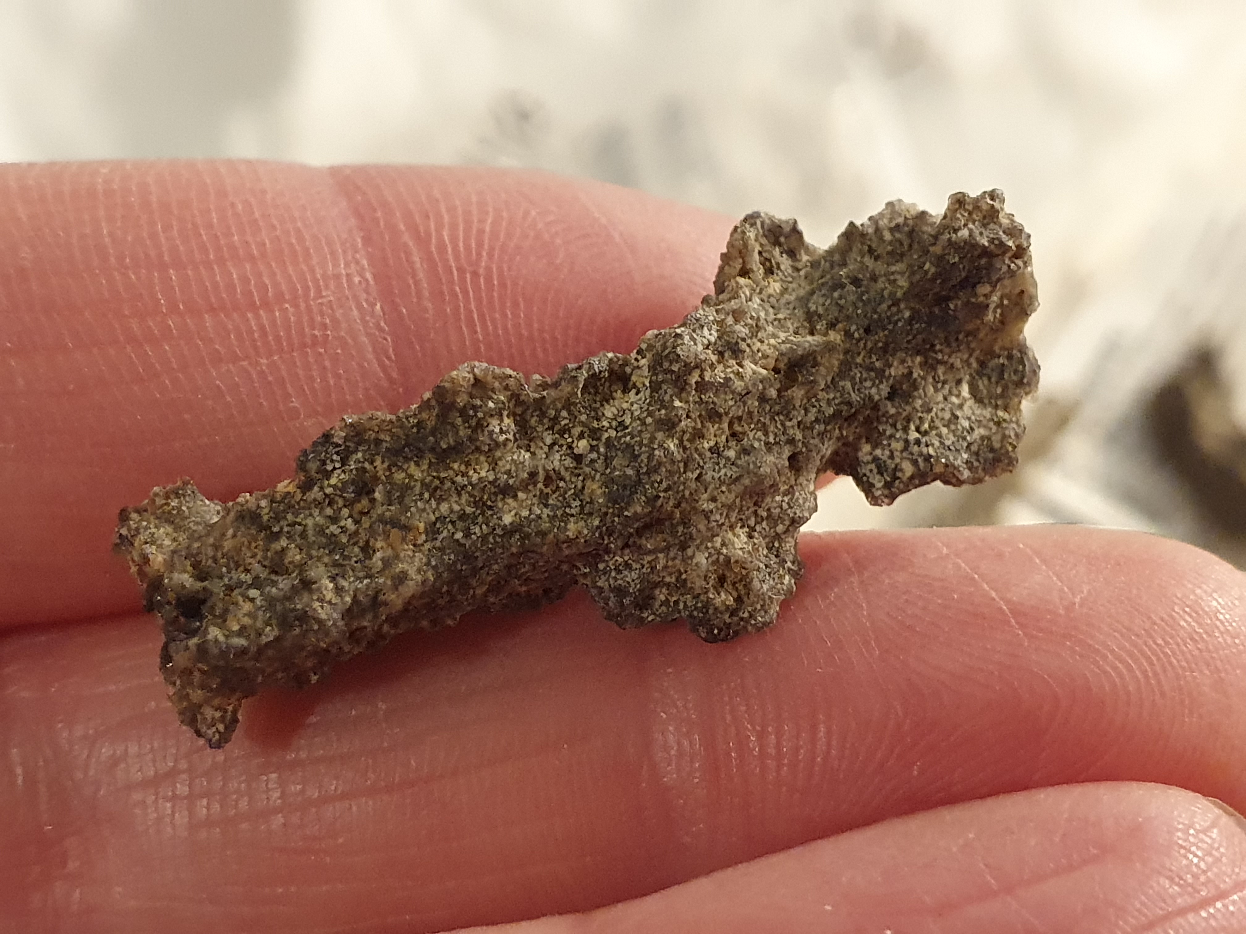 Fulgurite, Marocco