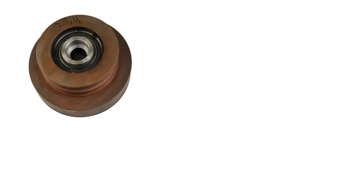 Slungkoppling för RCG15 Flismaskin 25,4 mm axel Ø125 - 2