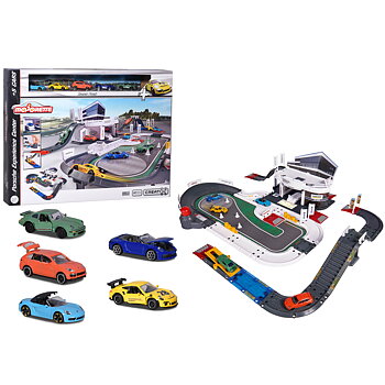 MAJORETTE Porsche Experience Center + 5 vehicles