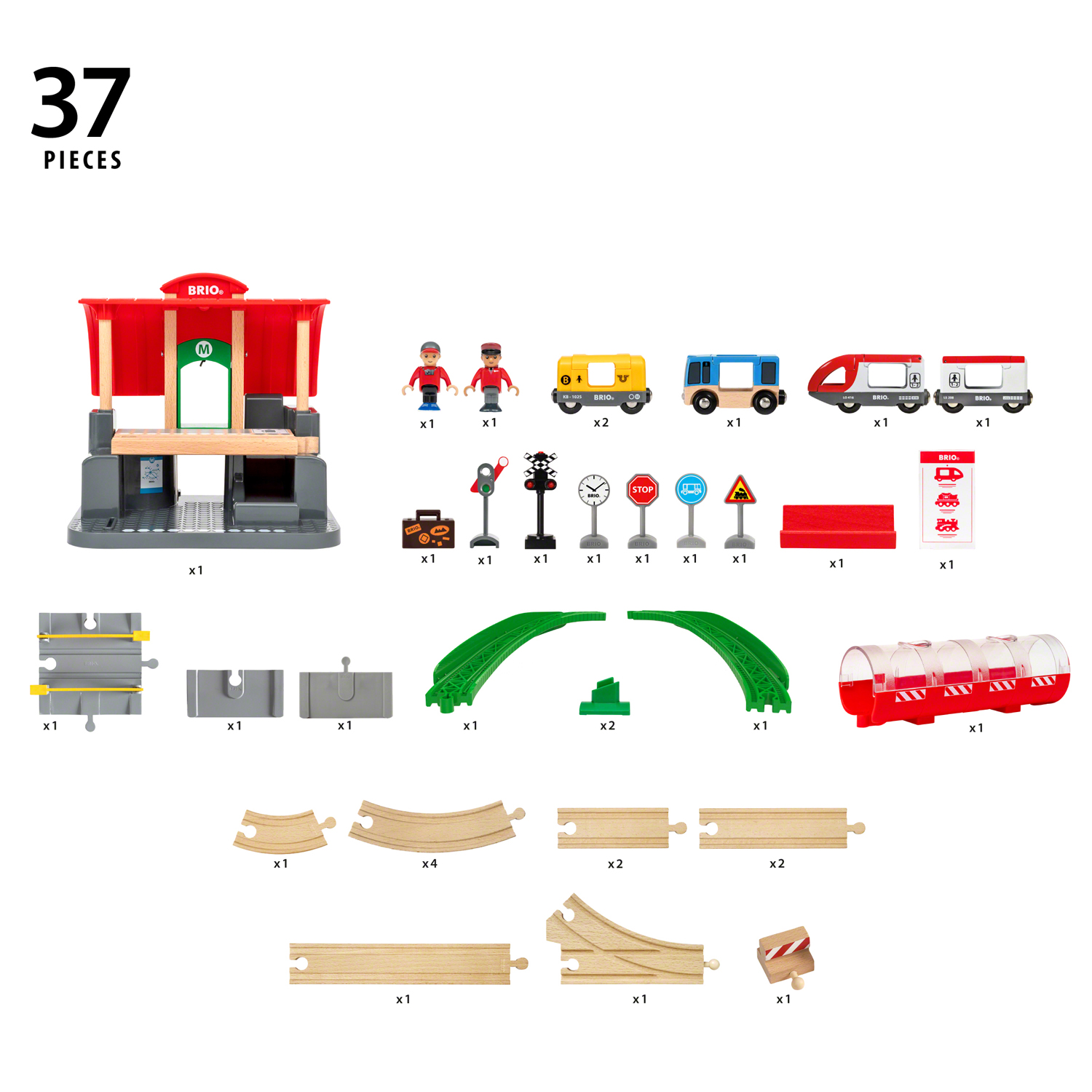 BRIO 33989 Central Station Set - 2