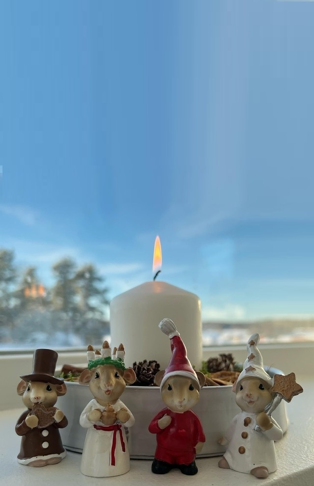 Luciatåg med 4 möss - 4